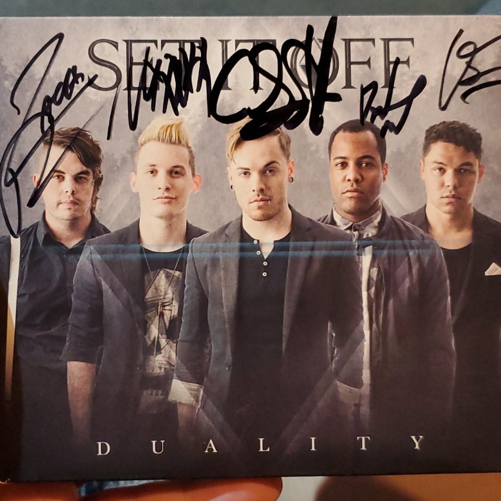 Set It Off Autographed CD Duality